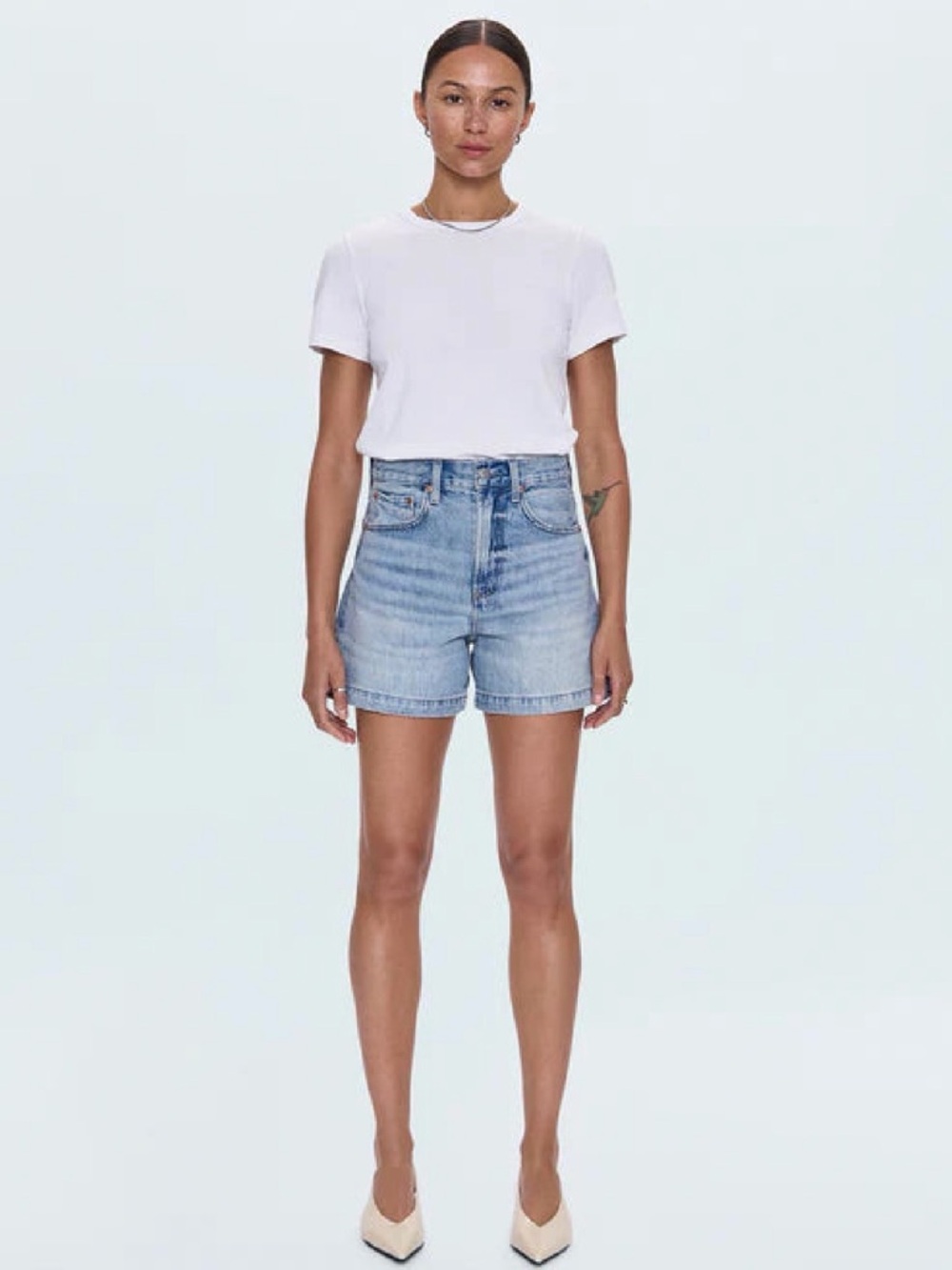 PISTOLA Saige Denim Short